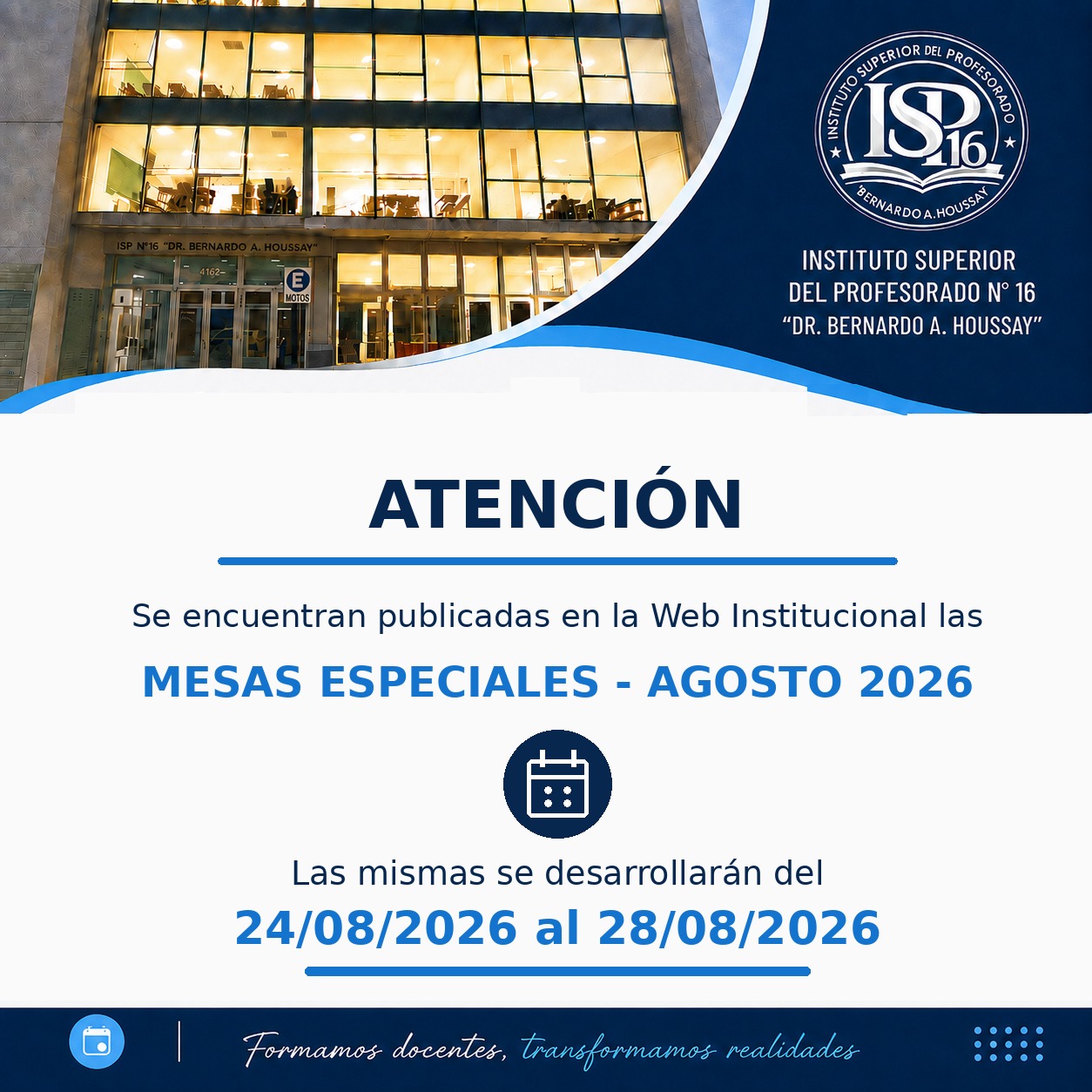 Flyer Cronograma